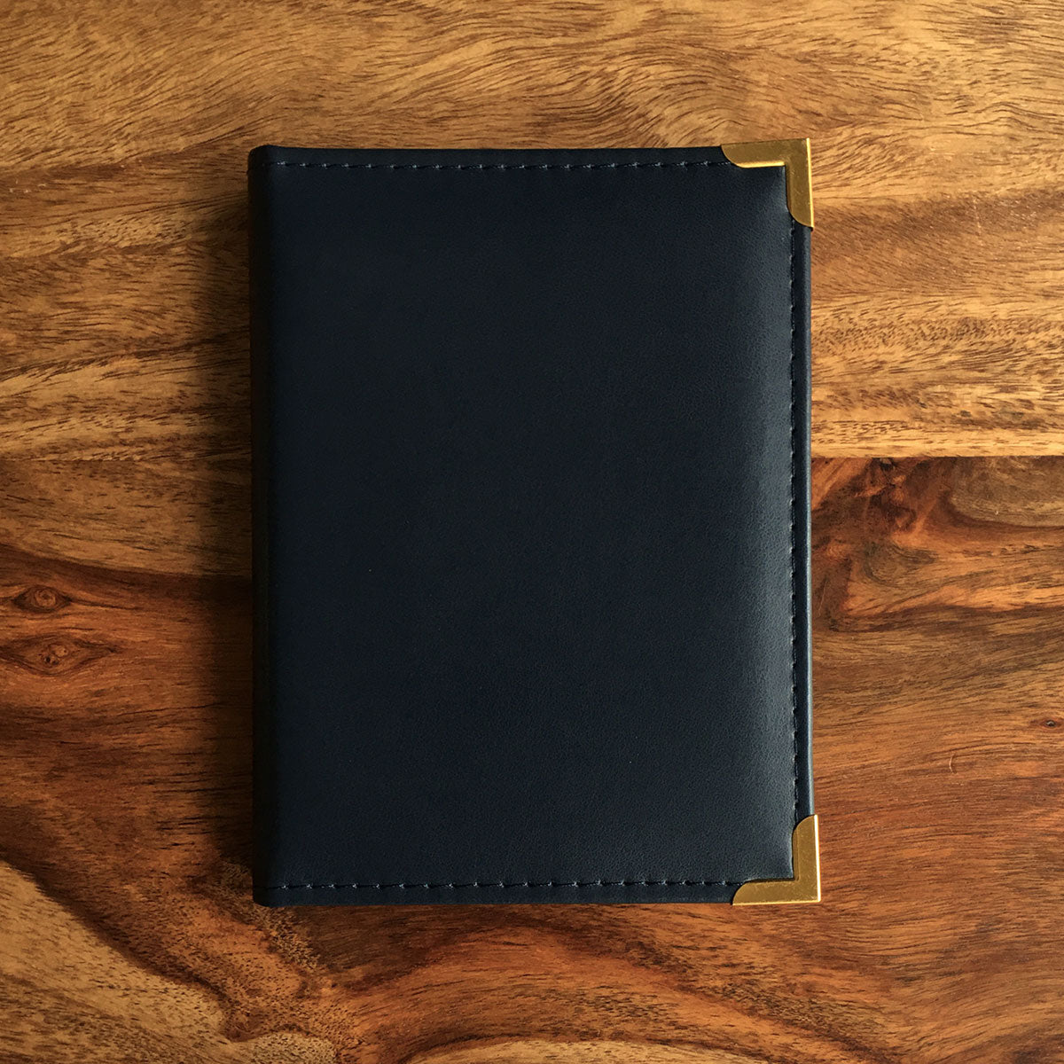 Brass Corner 4" x 6" Prayer Card Album