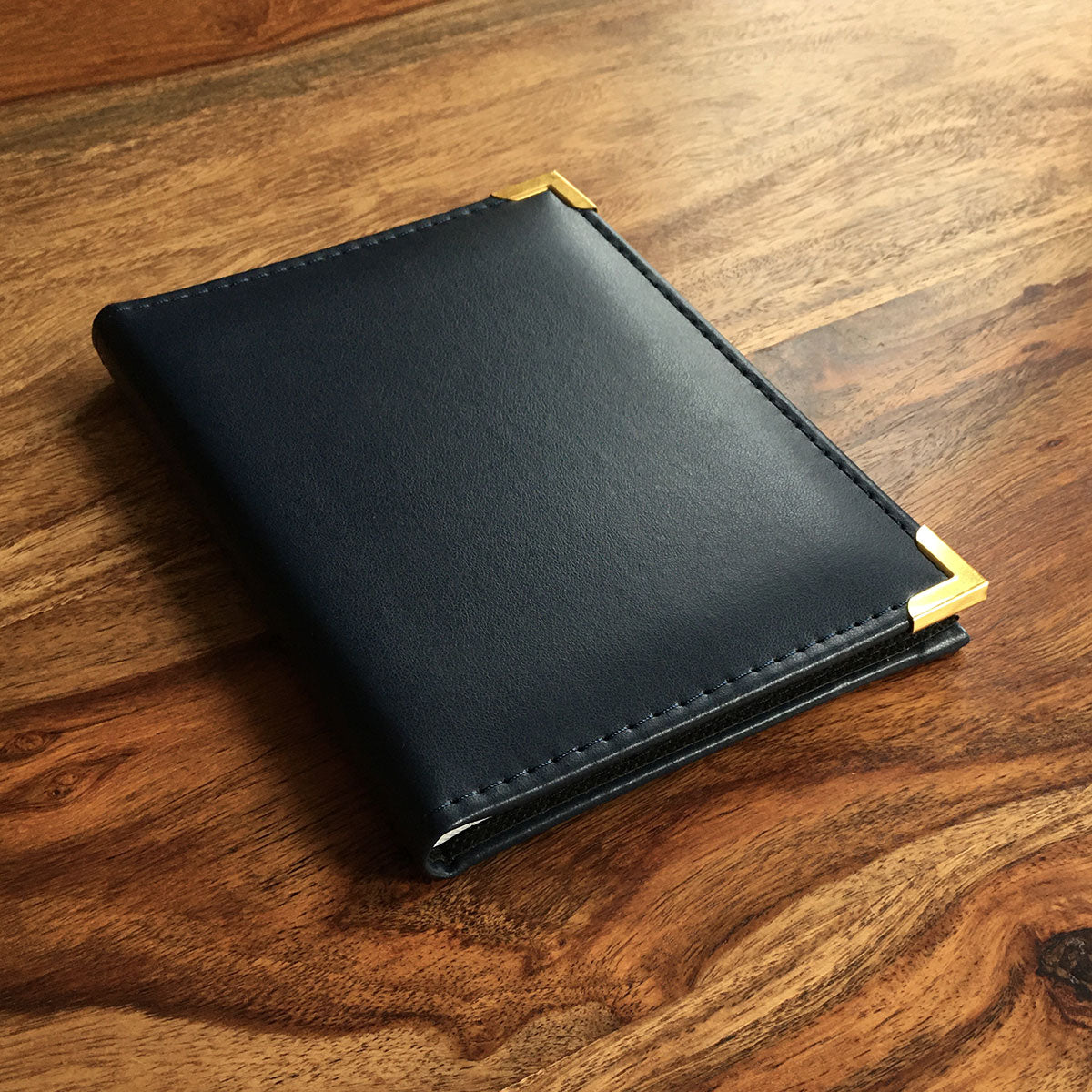 Brass Corner 4" x 6" Prayer Card Album