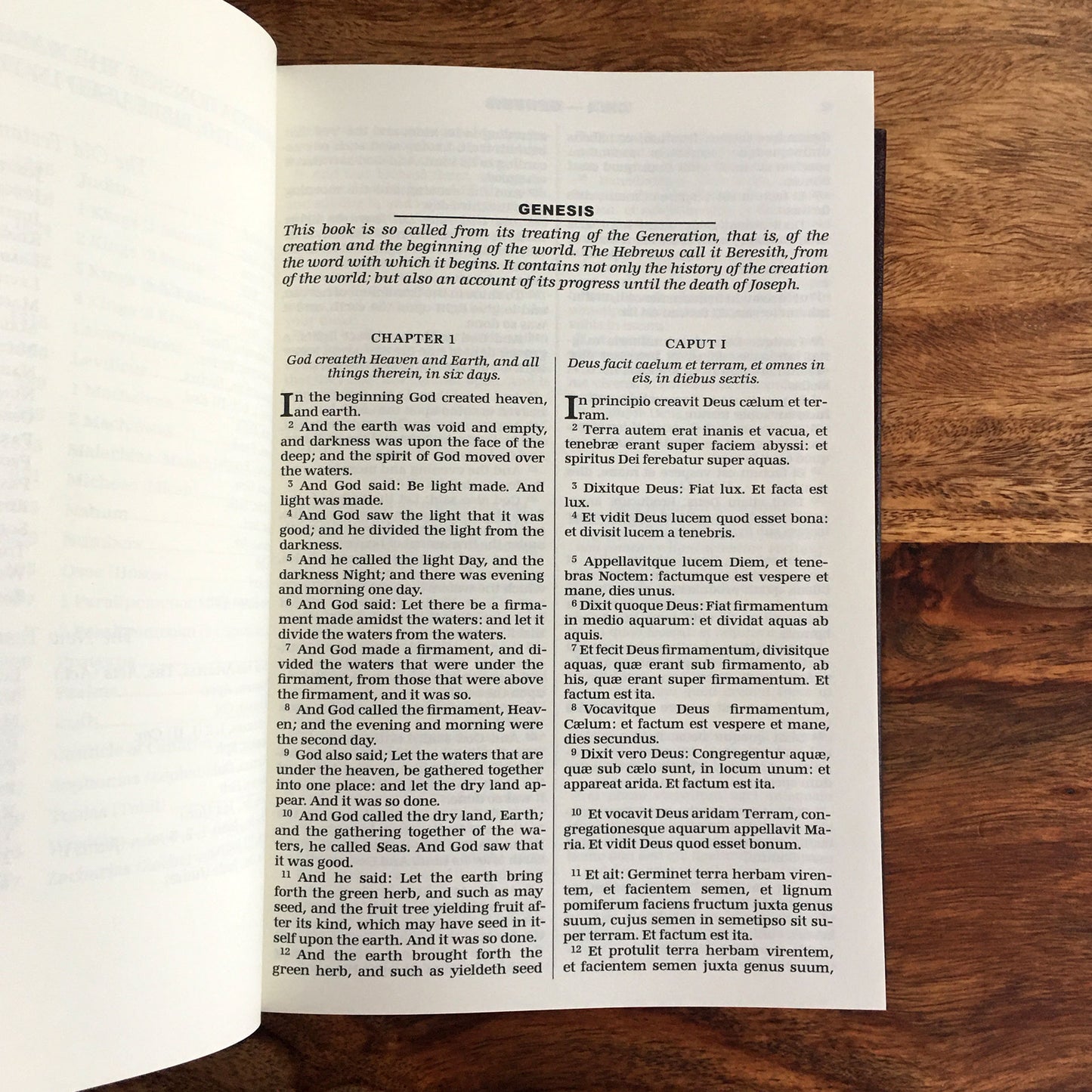 Old Testament Latin-English (Two Volumes)
