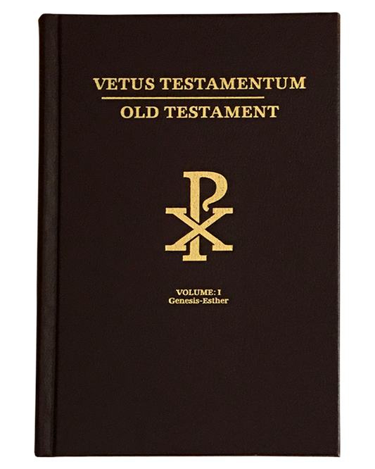 Old Testament Latin-English (Two Volumes)