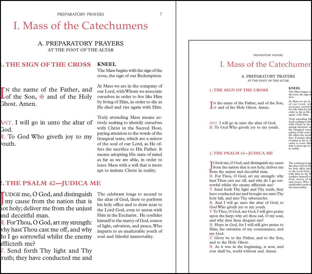 Sunday Missal Booklet - Large Print
