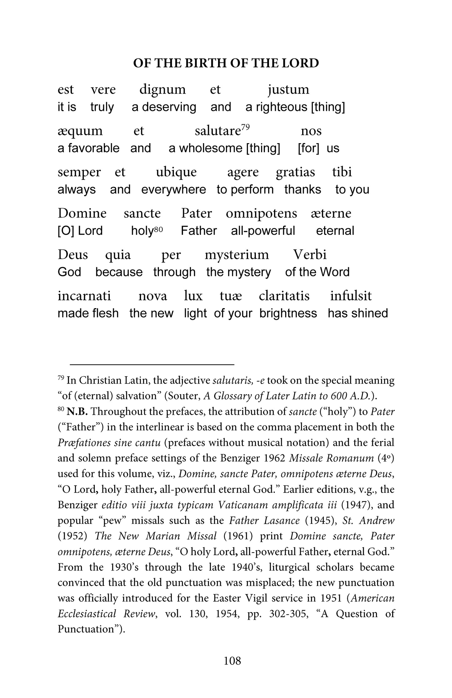 The Roman Canon: An Interlinear Translation - Romanitas Press