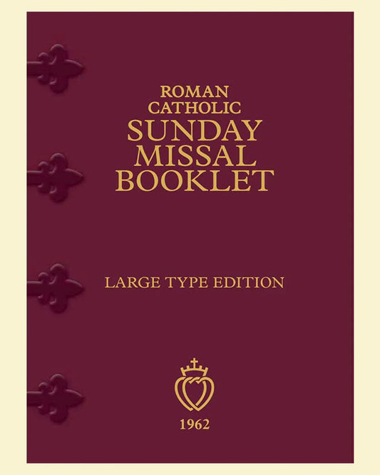 Sunday Missal Booklet - Large Print