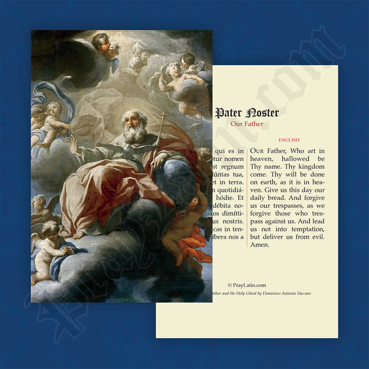 Latin-English Prayer Cards – PrayLatin.com LLC