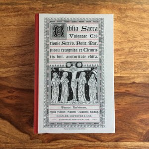 1901 Latin Vulgate Bible Clementine Edition
