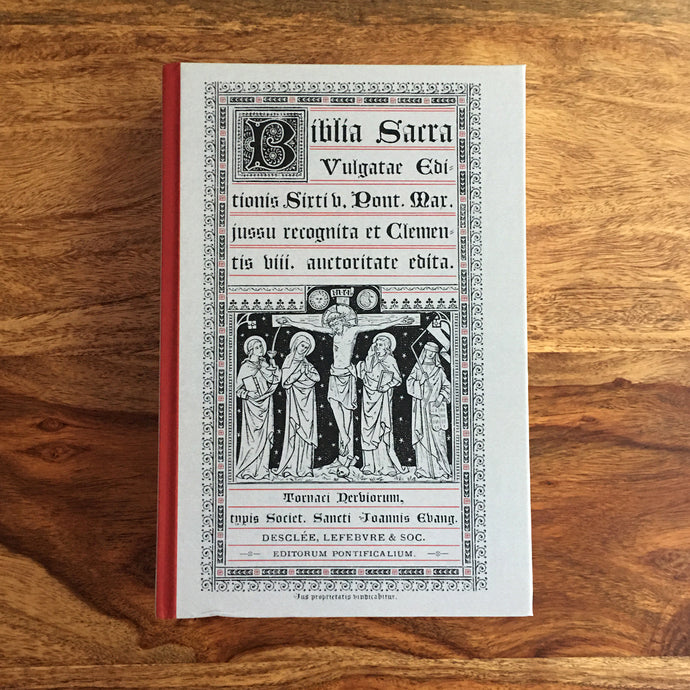 1901 Latin Vulgate Bible Clementine Edition