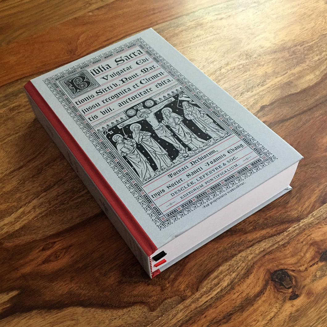 1901 Latin Vulgate Bible Clementine Edition