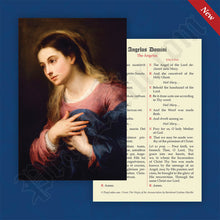 Load image into Gallery viewer, The Angelus Latin-English Prayer Card
