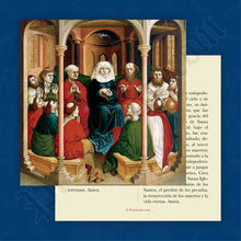 Load image into Gallery viewer, Símbolo de los Apóstoles en latín y español - Estampa de oración
